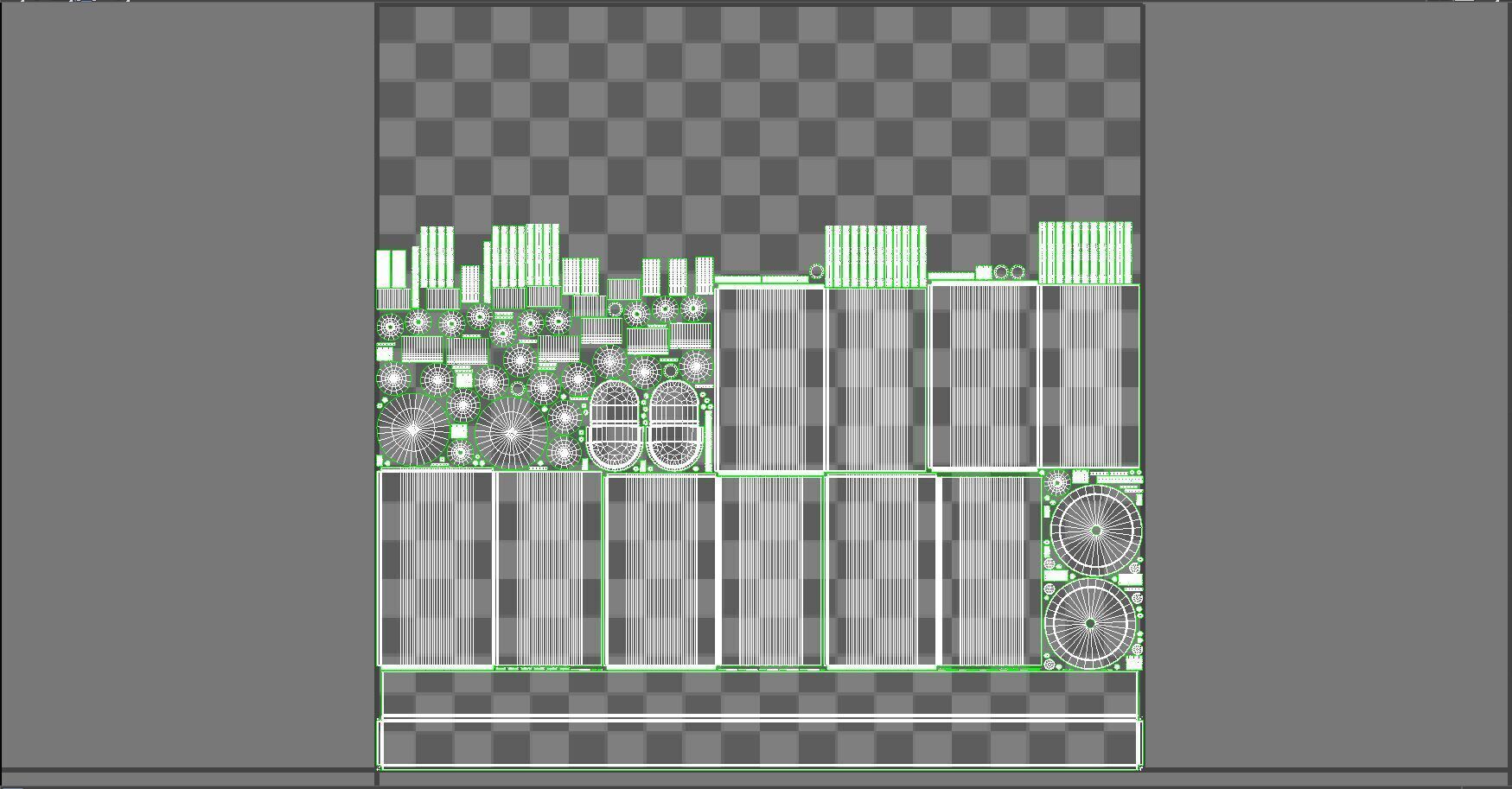 Alabaster Chandelier 3D model_7