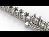 Tennis Bracelet 0l16ct 3D print model_1