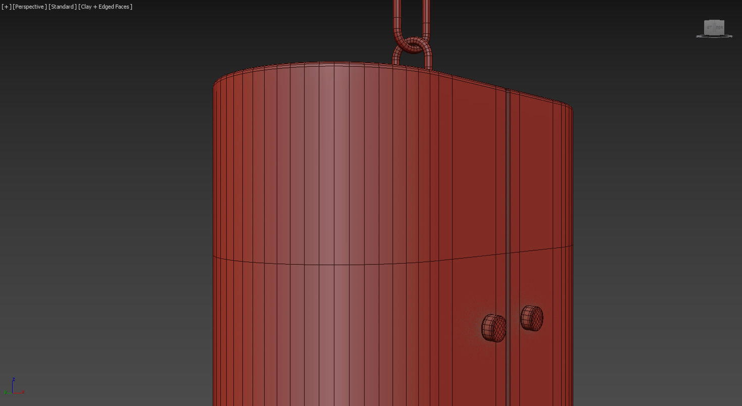 Alabaster Pendant 3D model_12