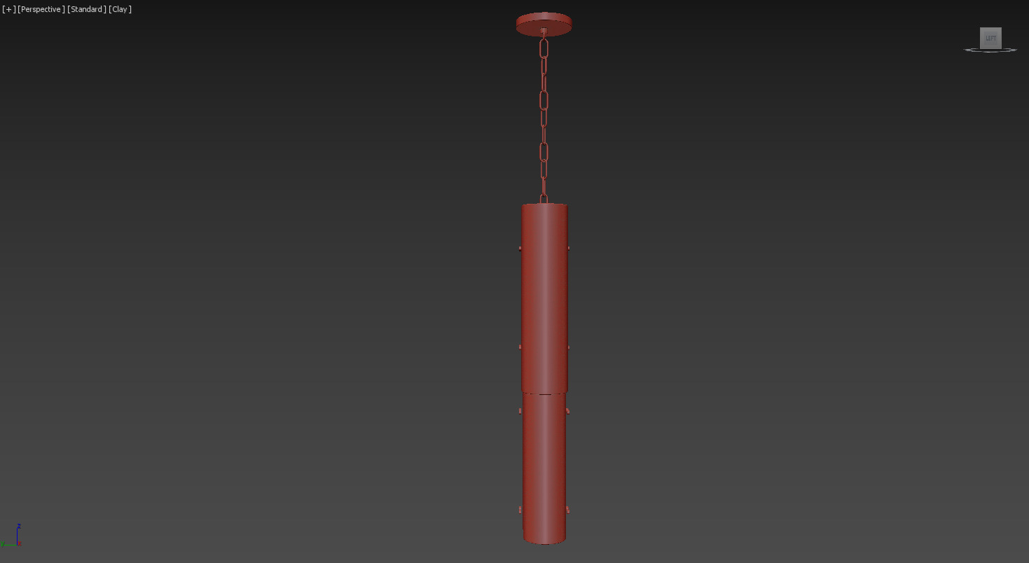 Alabaster Pendant 3D model_9