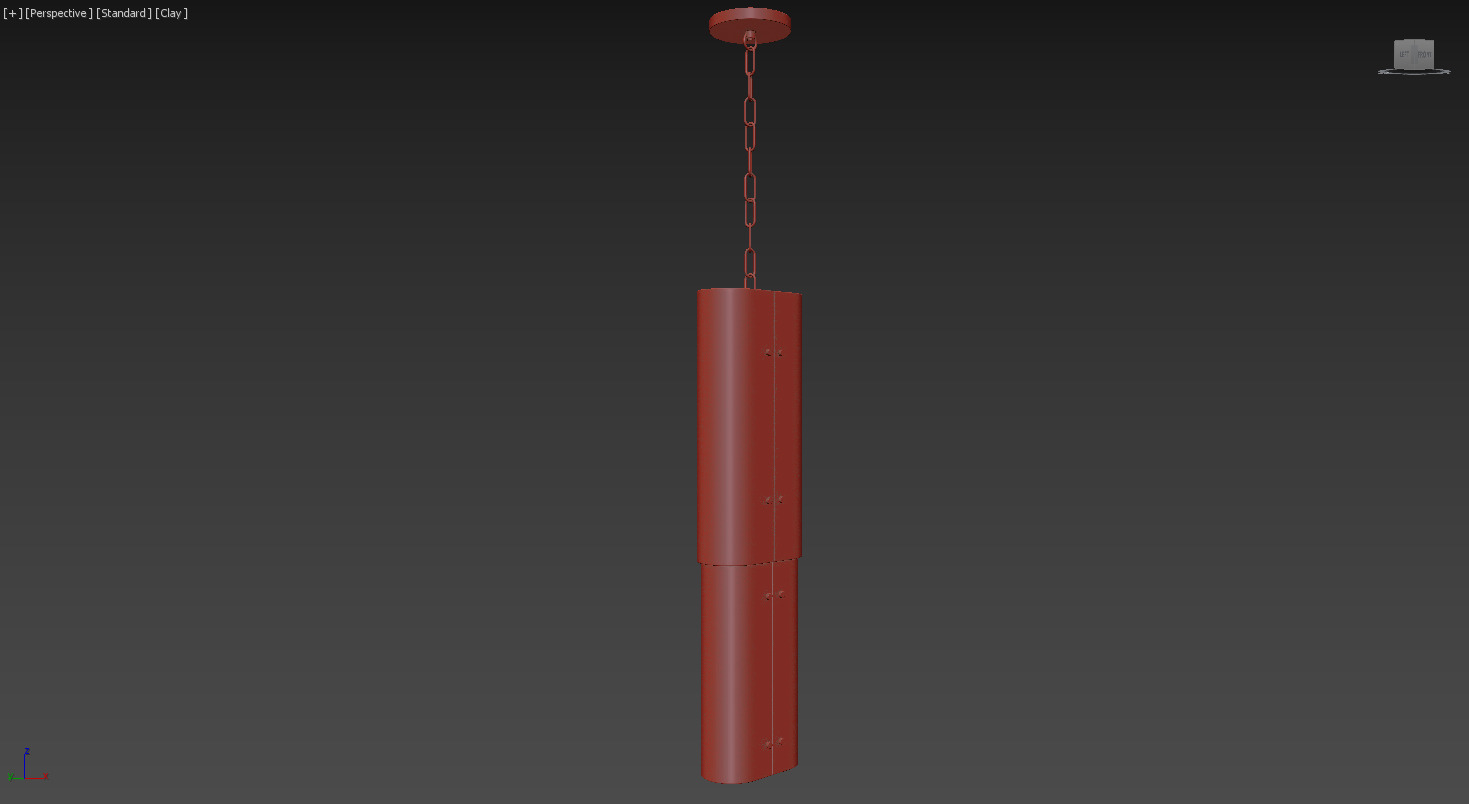 Alabaster Pendant 3D model_7
