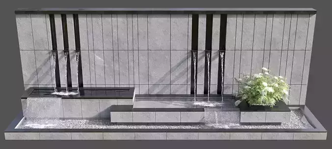 WATERFALL FOUNTAIN CASCADE  NO20 A