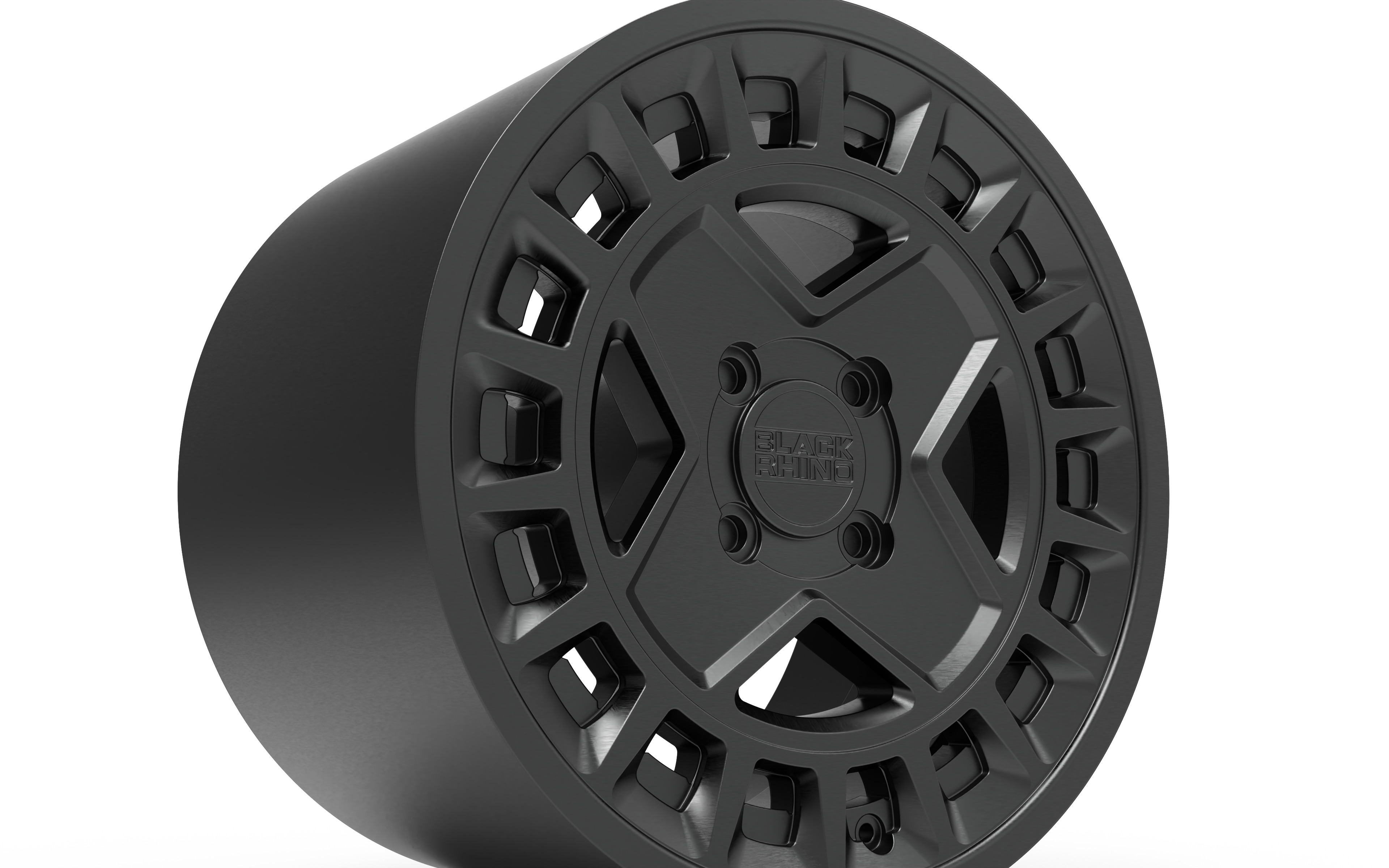 BLACK RHINO 4 SPOKES YORK  3D print model_3