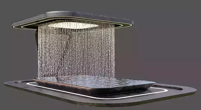 WATERFALL FOUNTAIN CASCADE  NO18 A