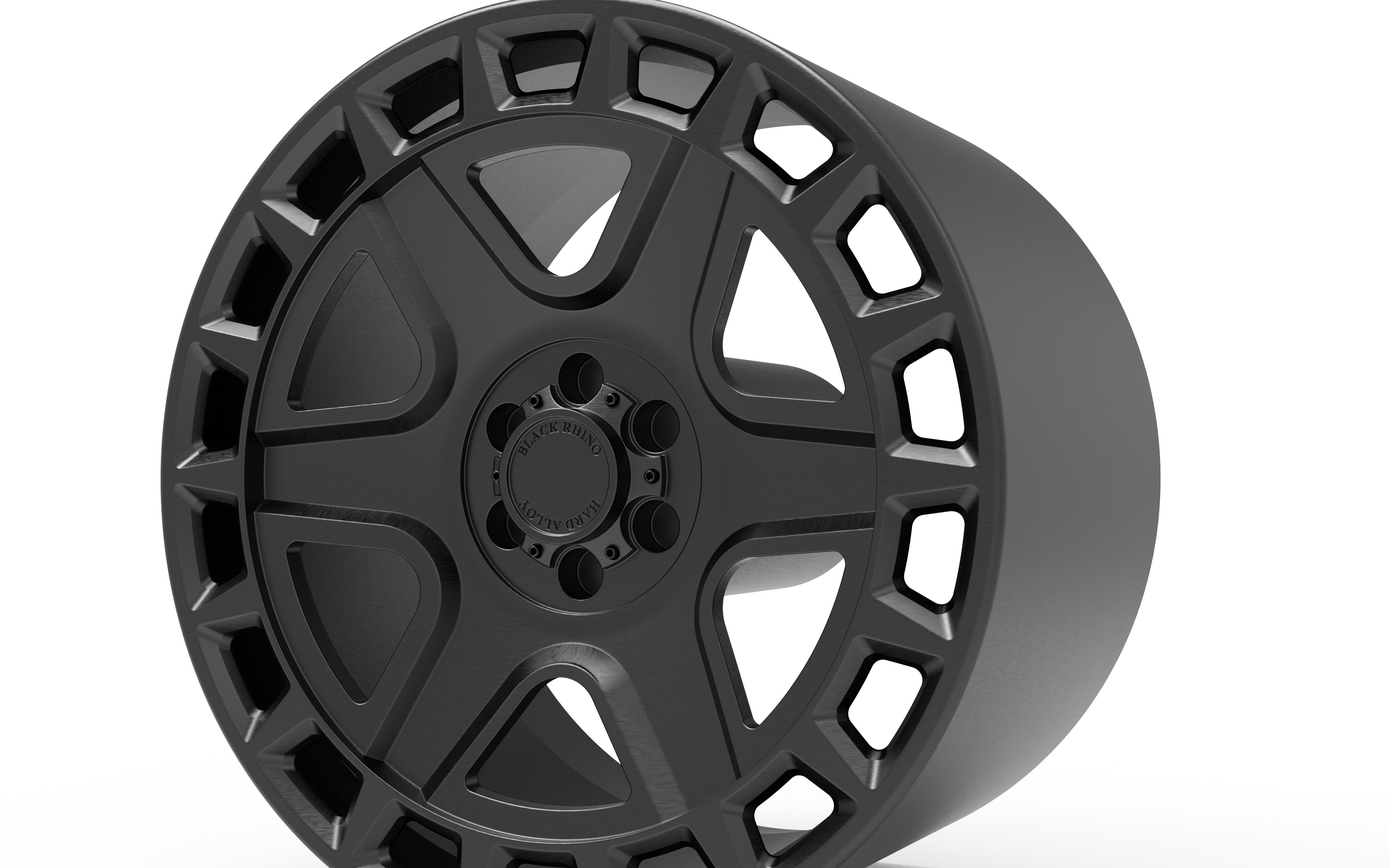 BLACK RHINO 6 spokes york 3D print model_2