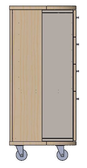 Storage Cabinet  3D model_3