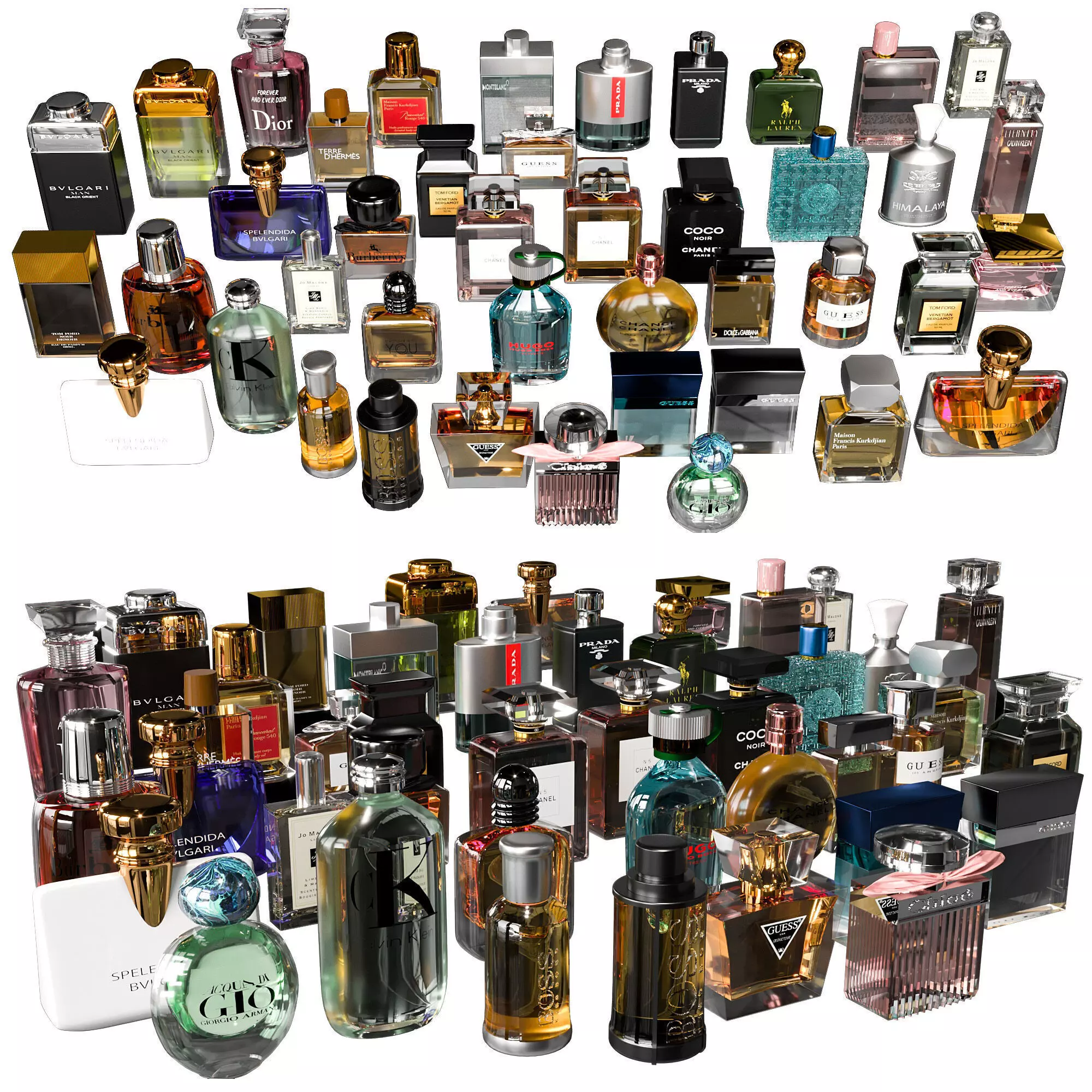 PERFUME COLLECTION A 3D model