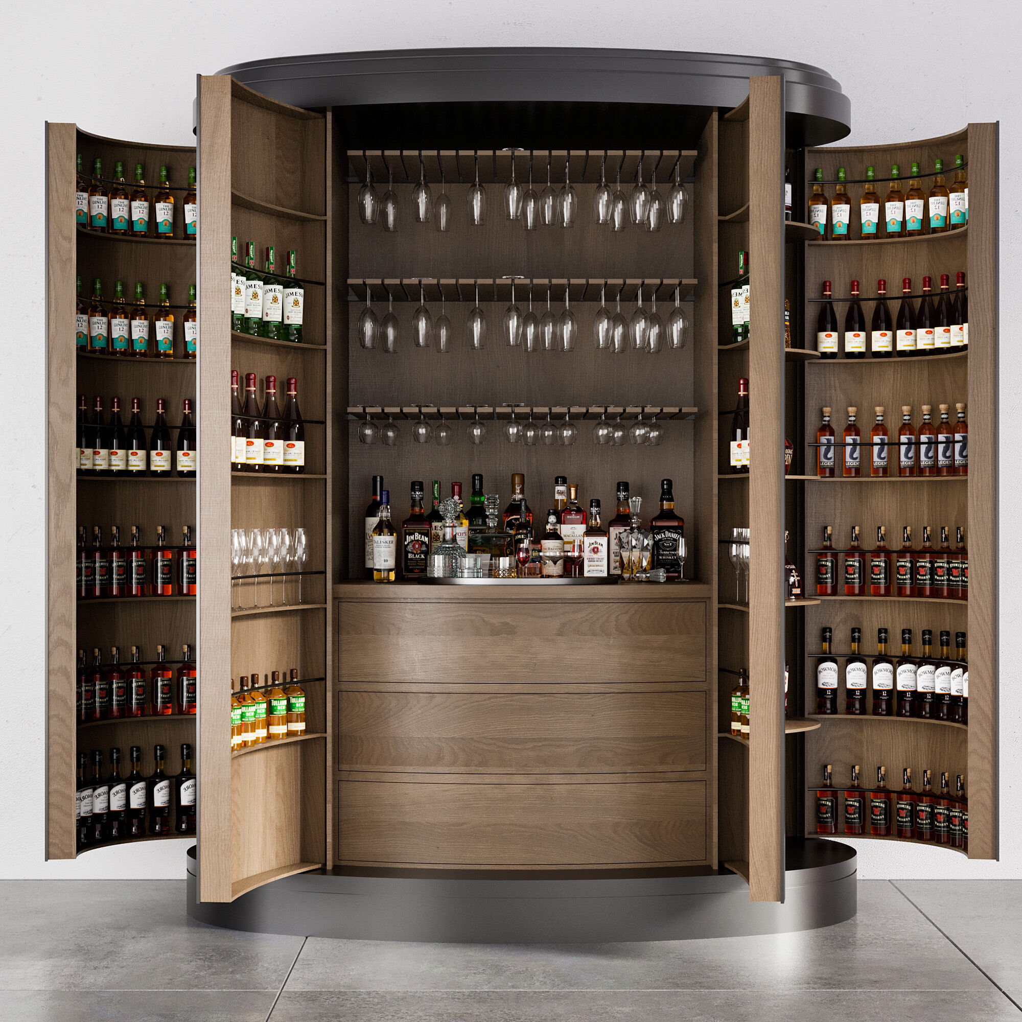 WINE CELLAR NO9 A 3D model_5