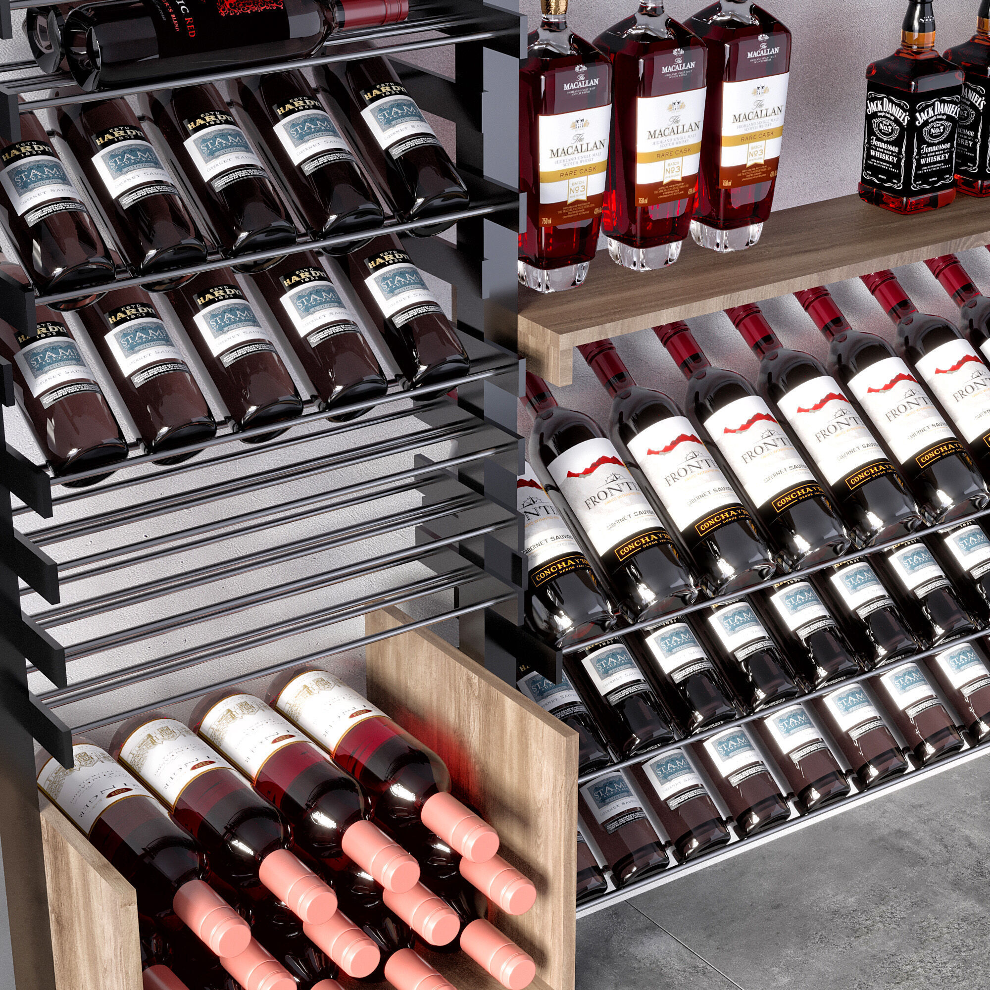 WINE CELLAR NO1 A 3D model_2