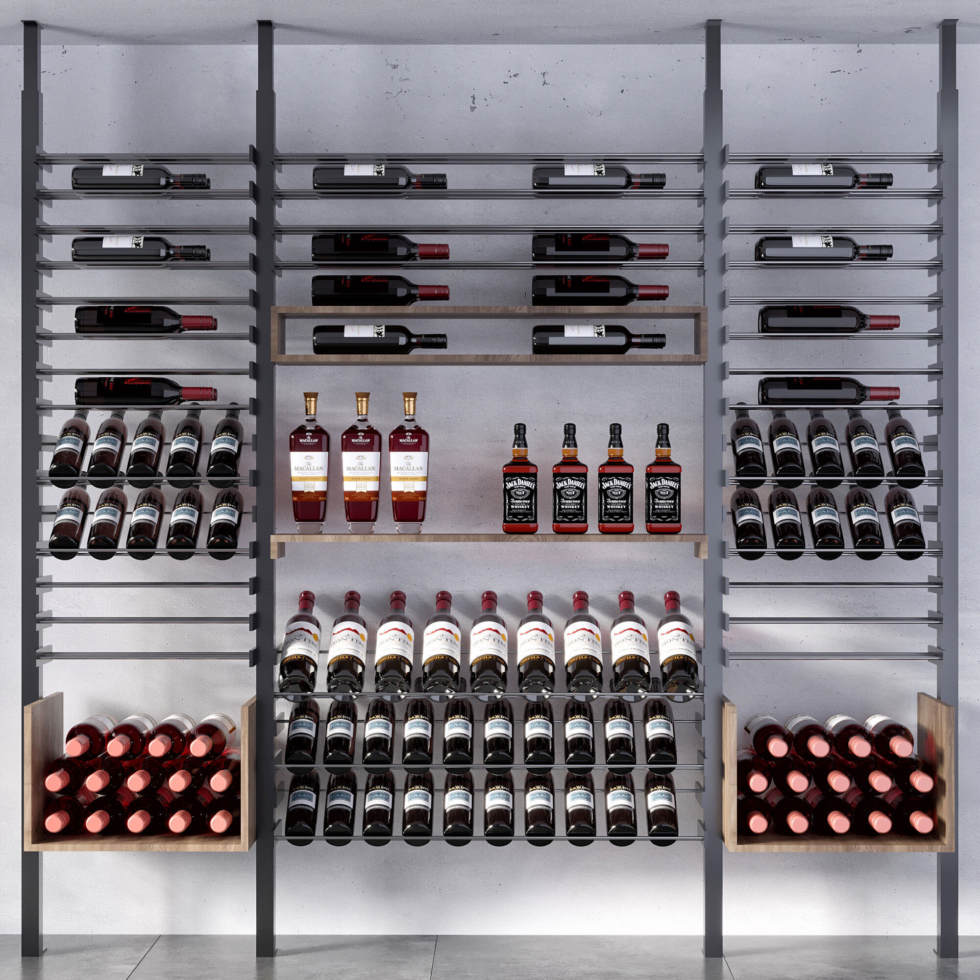 WINE CELLAR NO1 A 3D model_4