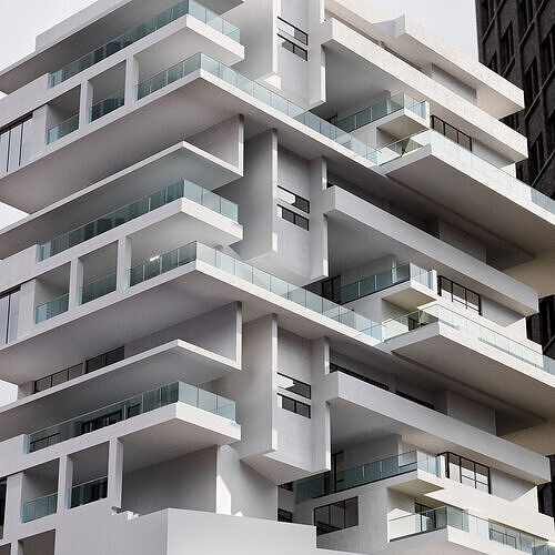 RESIDENTIAL BUILDING NO40 A 3D model 5