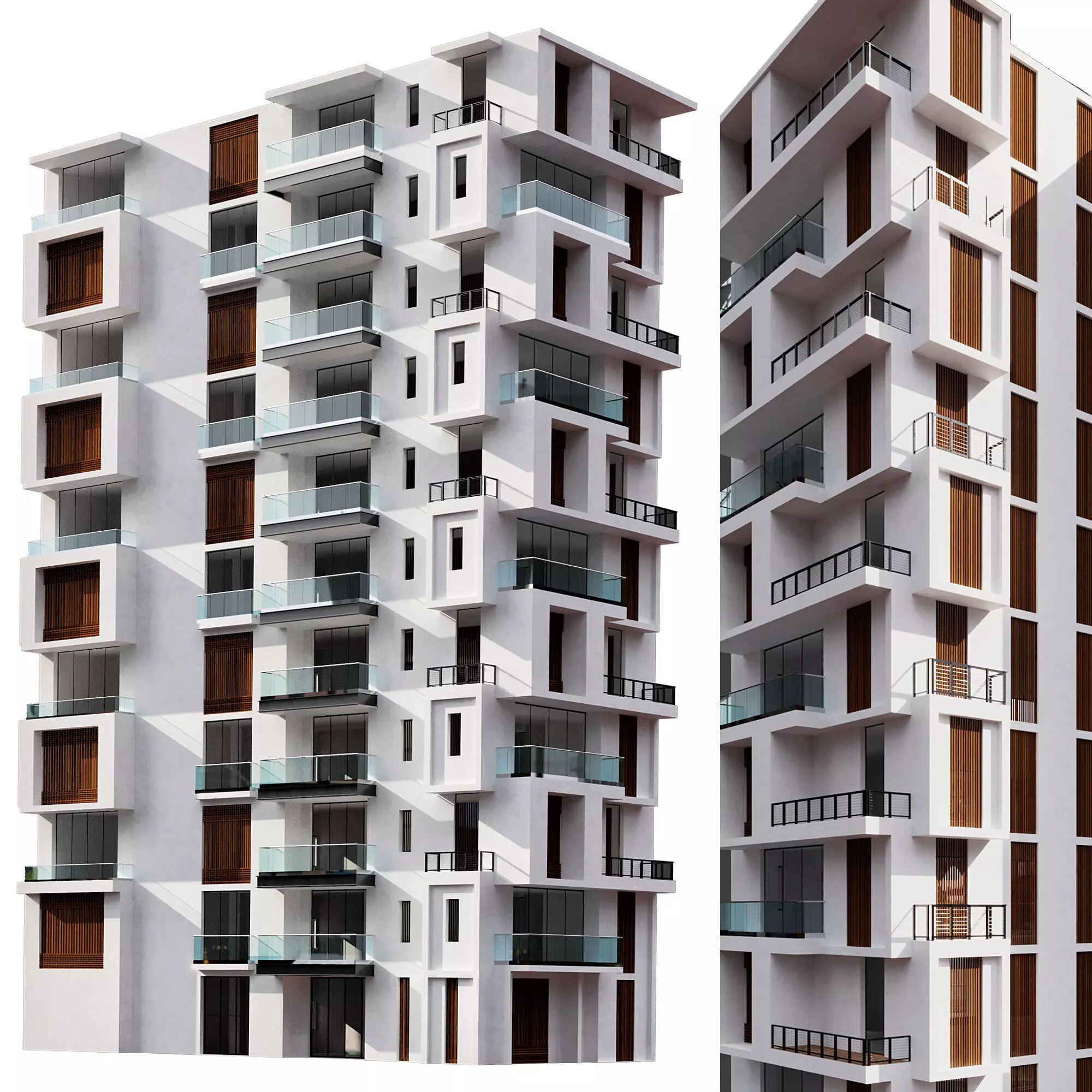 RESIDENTIAL BUILDING NO39 A 3D model