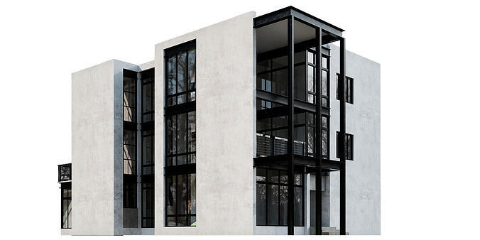 RESIDENTIAL BUILDING NO34 A 3D model 2