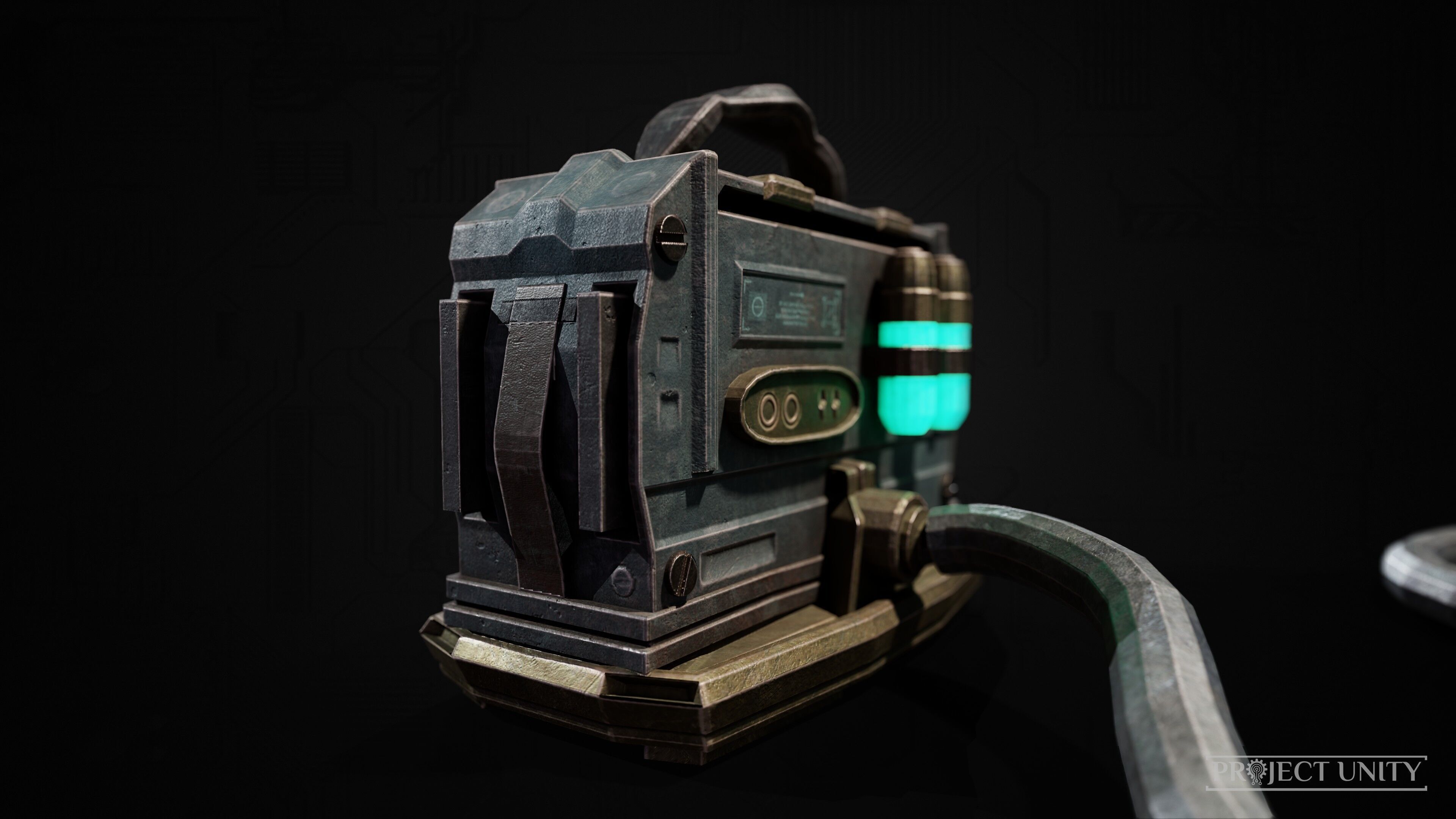 Game Ready SciFi Props Pack Low-poly 3D model_5