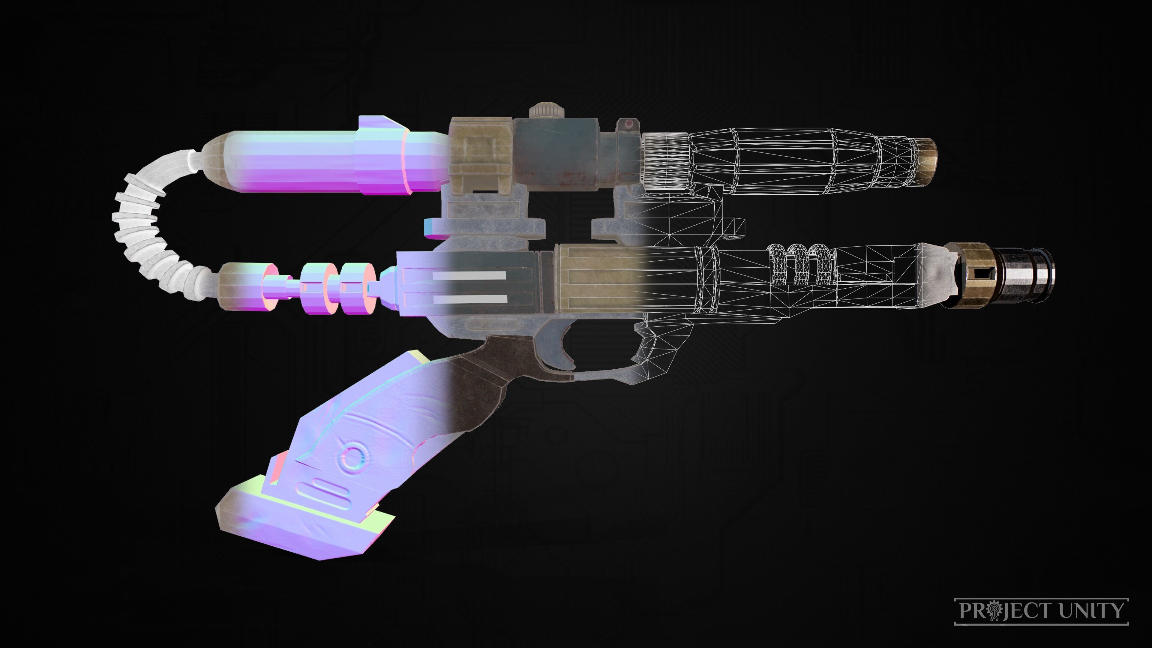 Game Ready SciFi Props Pack Low-poly 3D model_9