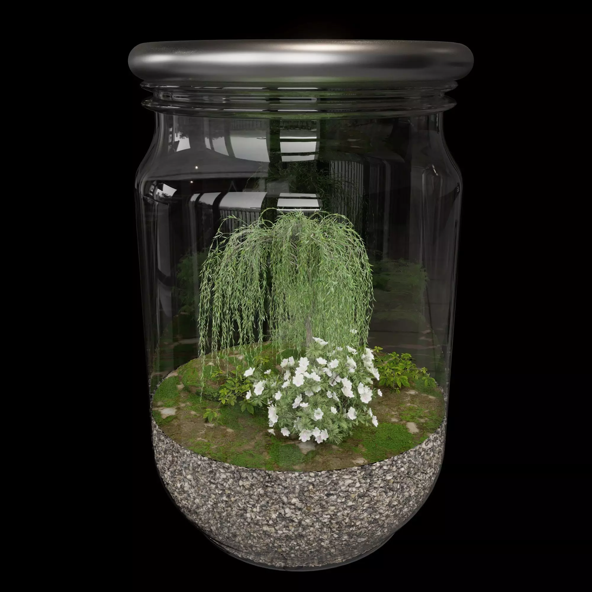 Terrarium PLANTS COLLECTION NO6 A 3D model_0