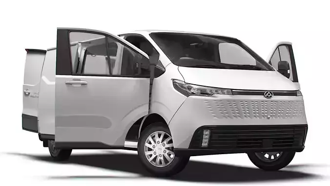 Maxus eDeliver 7 L2H1 HQ Interior 2026 3D model