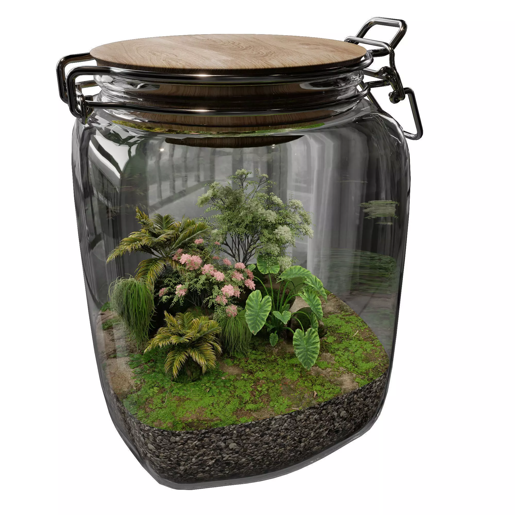 Terrarium PLANTS COLLECTION NO5 A 3D model