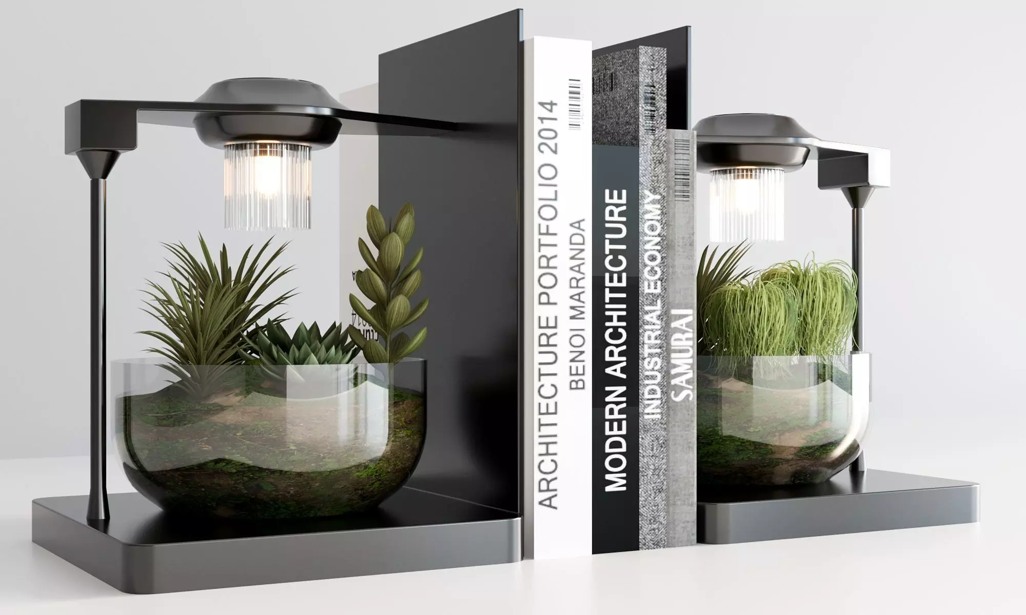 PLANTS IN DIGITAL VASE NO6 A 3D model