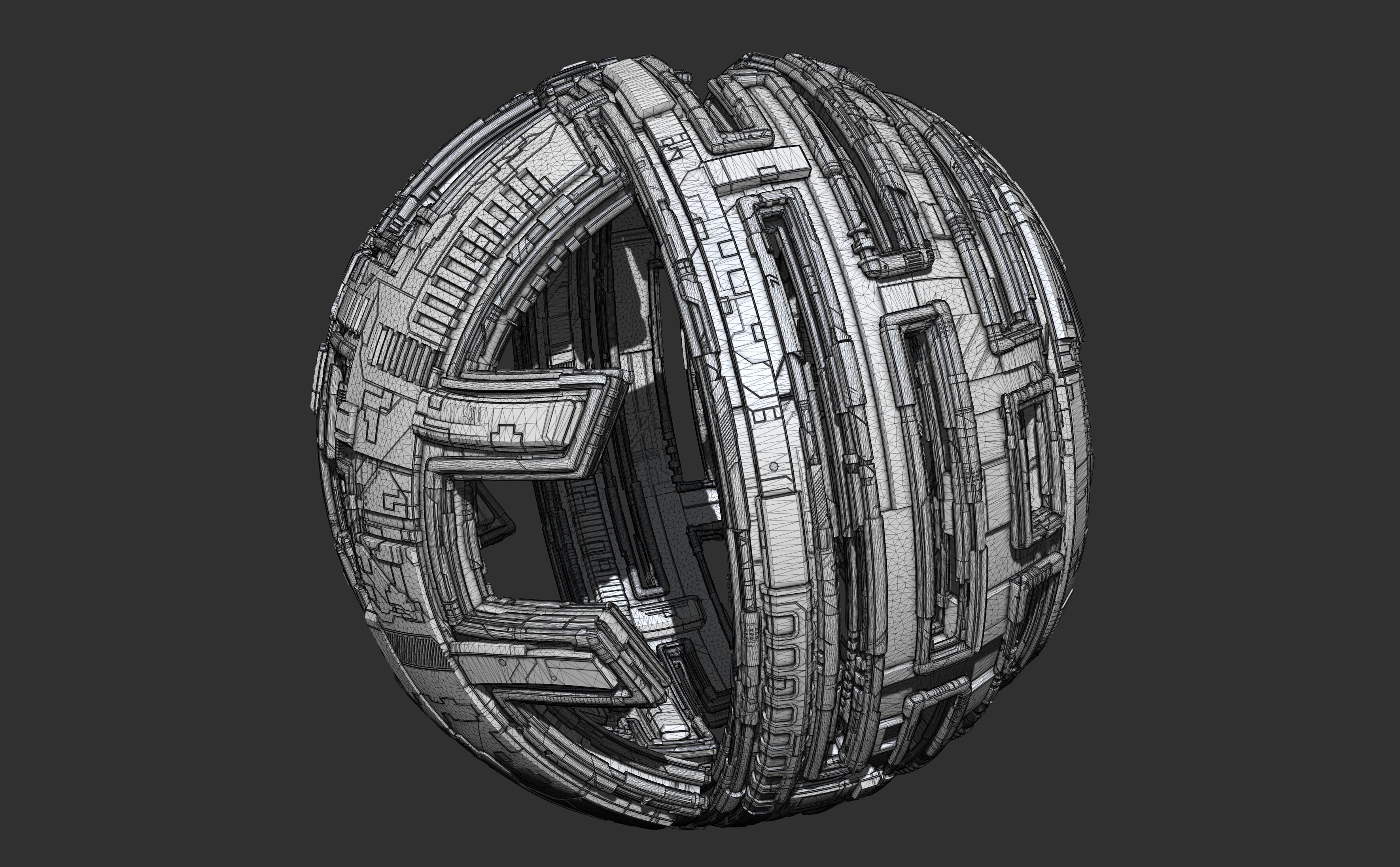space equipment node 00250 3D model_9