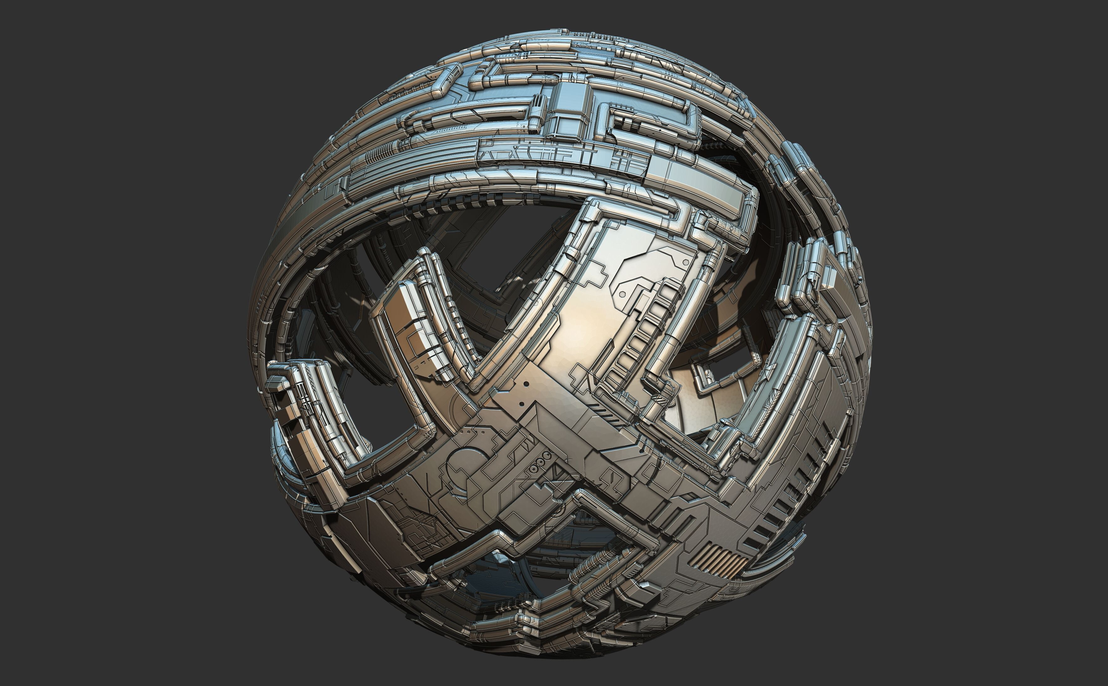 space equipment node 00250 3D model_4
