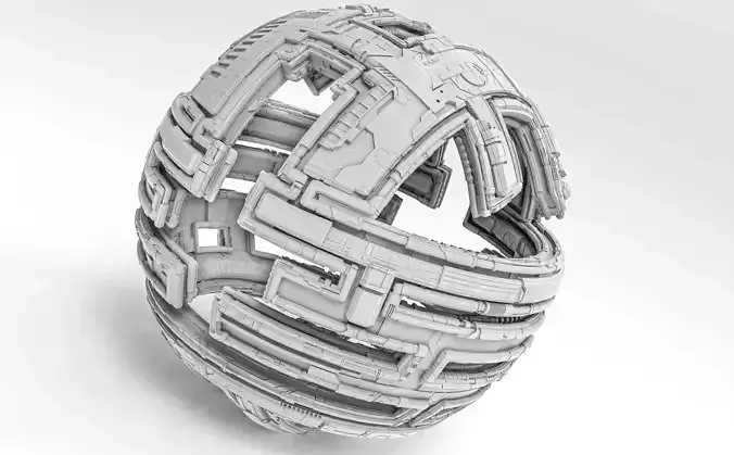 space equipment node 00250 3D model