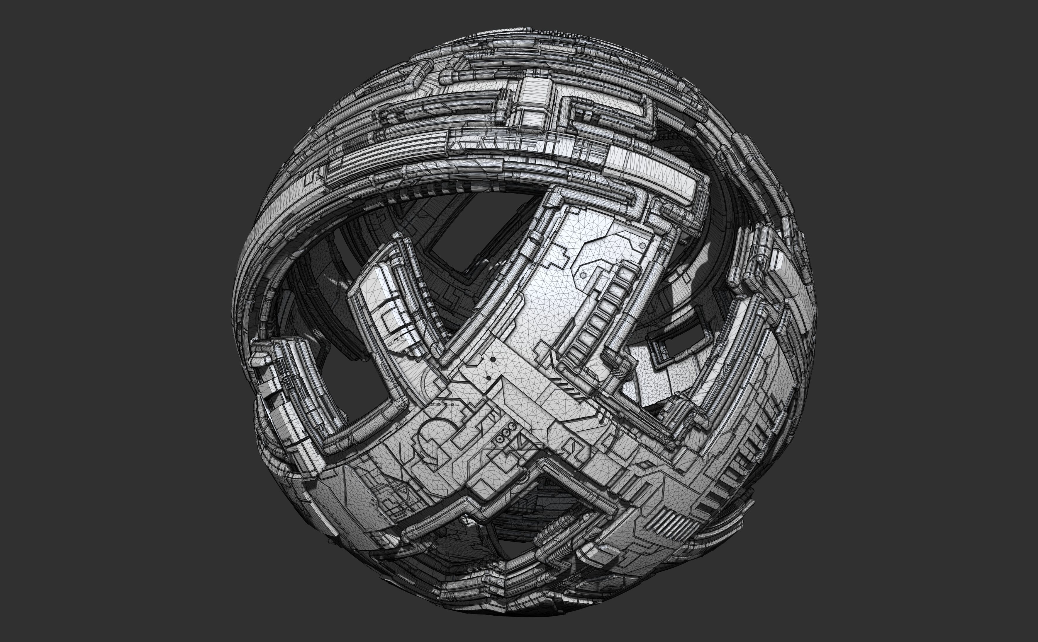 space equipment node 00250 3D model_6