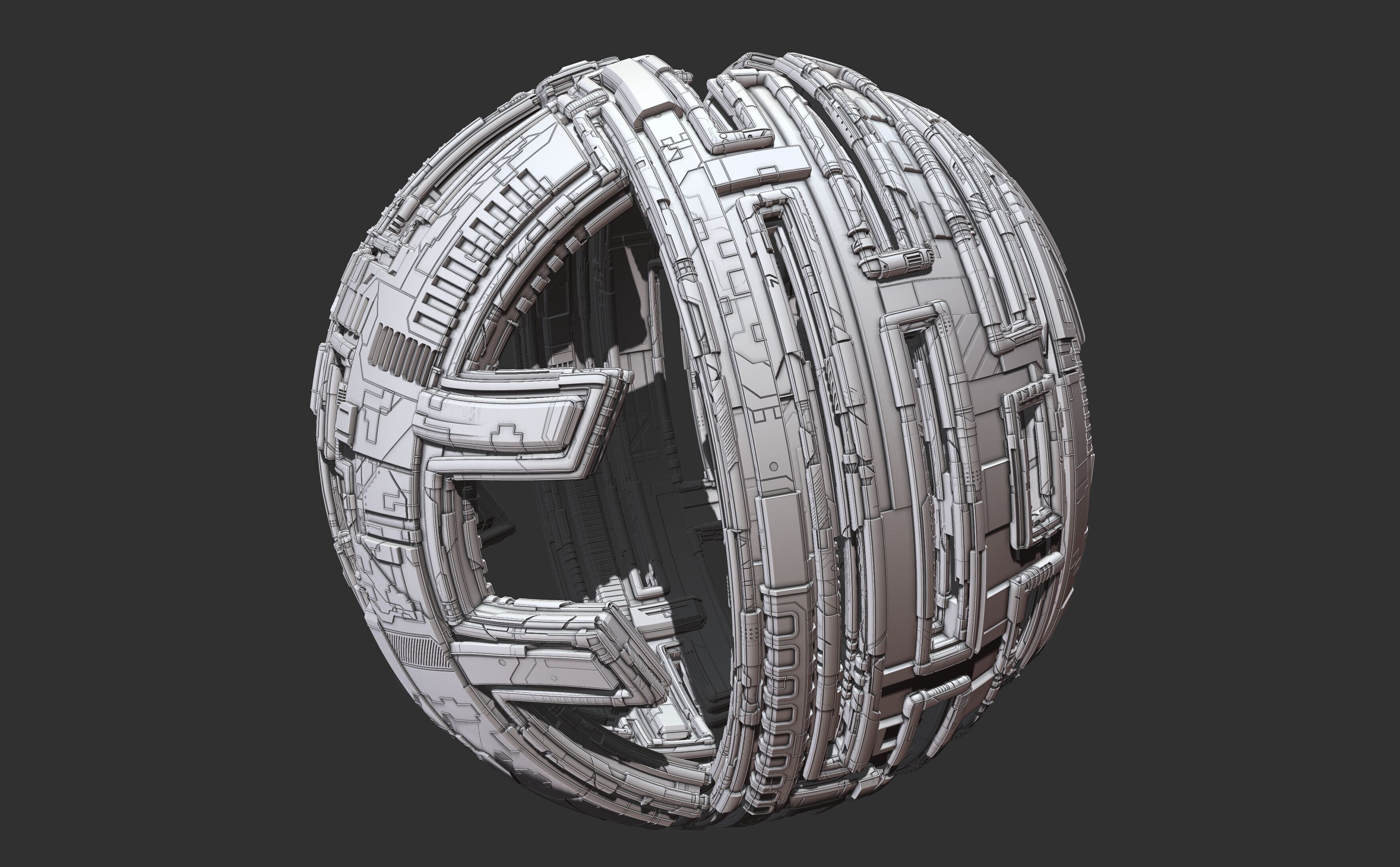space equipment node 00250 3D model_8