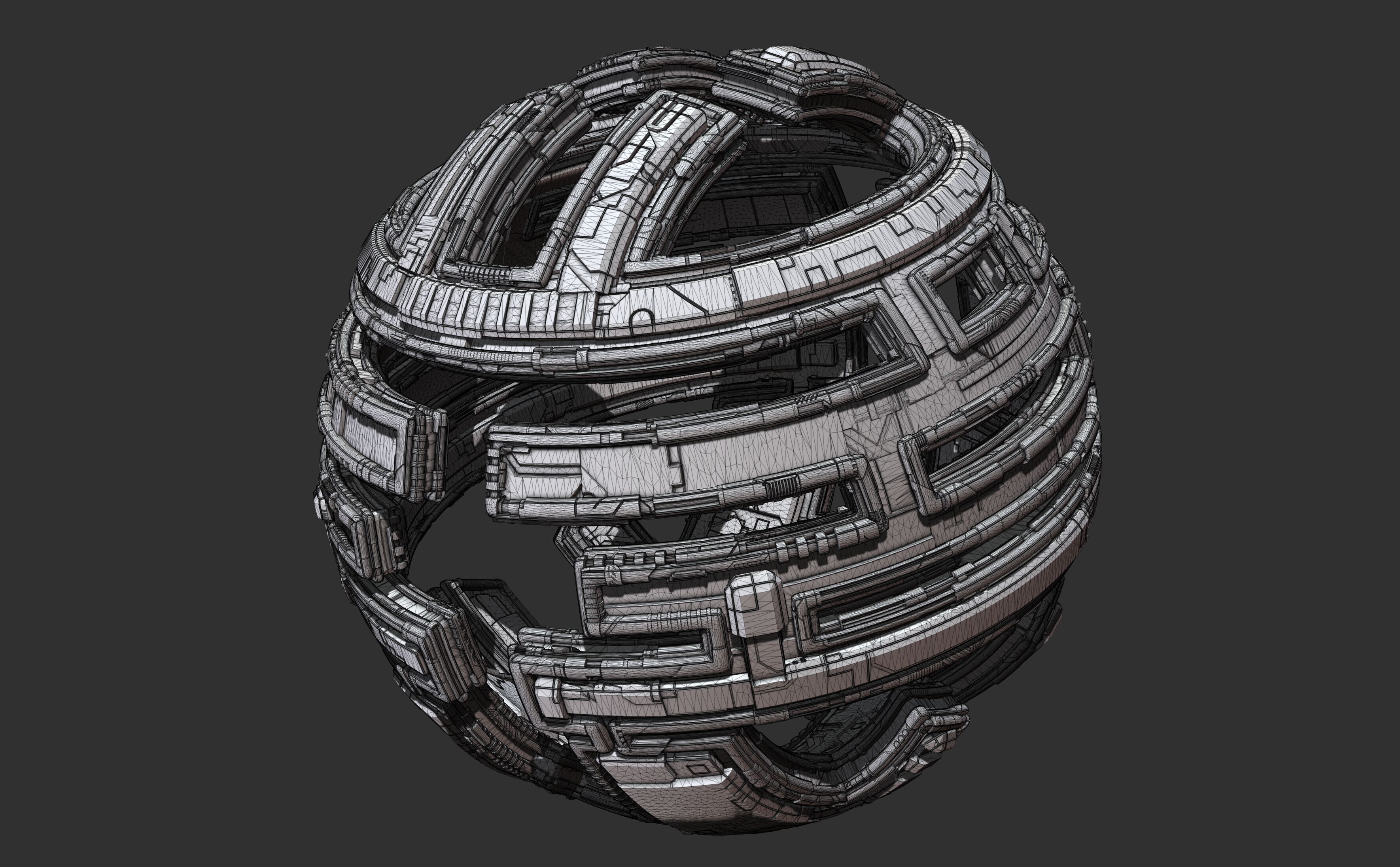 space equipment node 00250 3D model_3