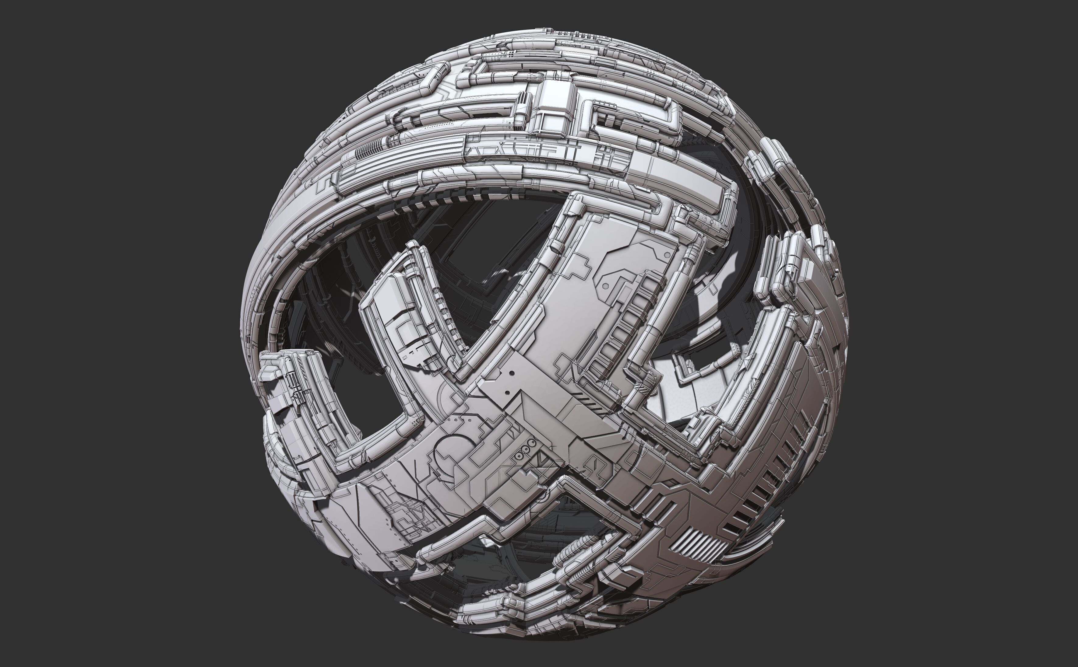 space equipment node 00250 3D model_5