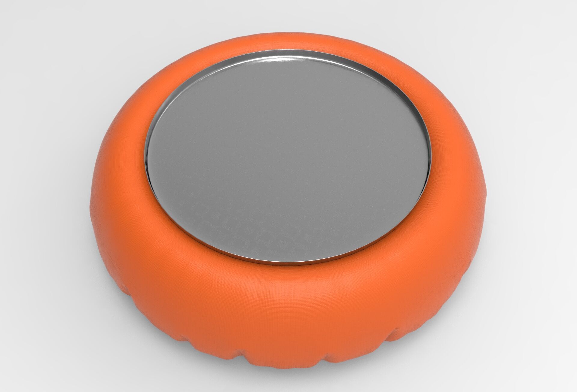 Faty Side Table Low-poly 3D model_1