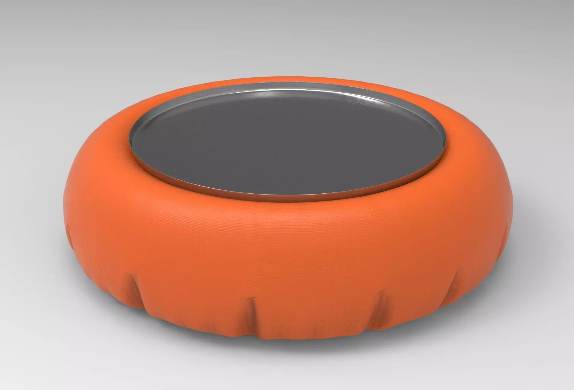 Faty Side Table Low-poly 3D model_0