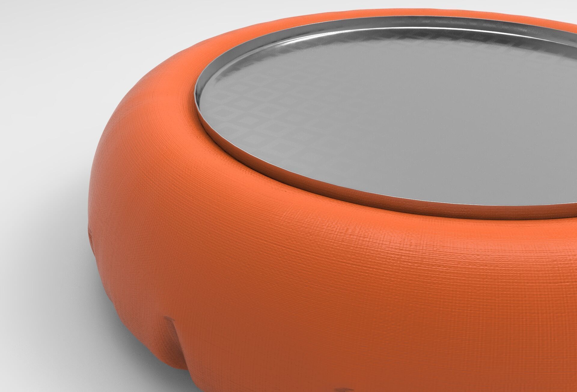 Faty Side Table Low-poly 3D model_4