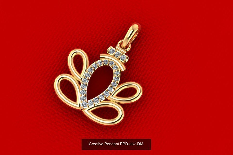 Previous Creative Pendant 3D Model Collection_3