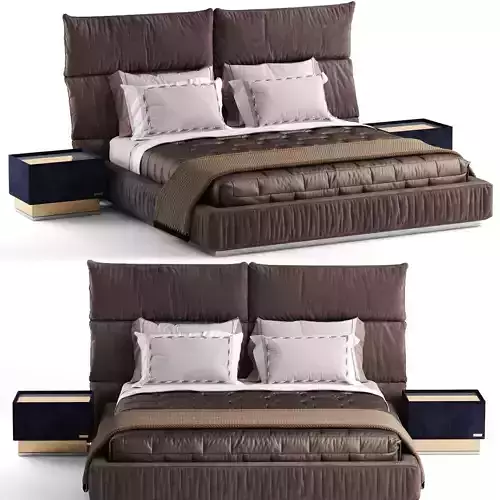 Bed visionnaire Palau Regular 3D model