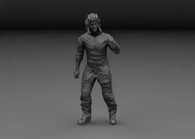 RUSSIAN T-72 TANKER CREW v4