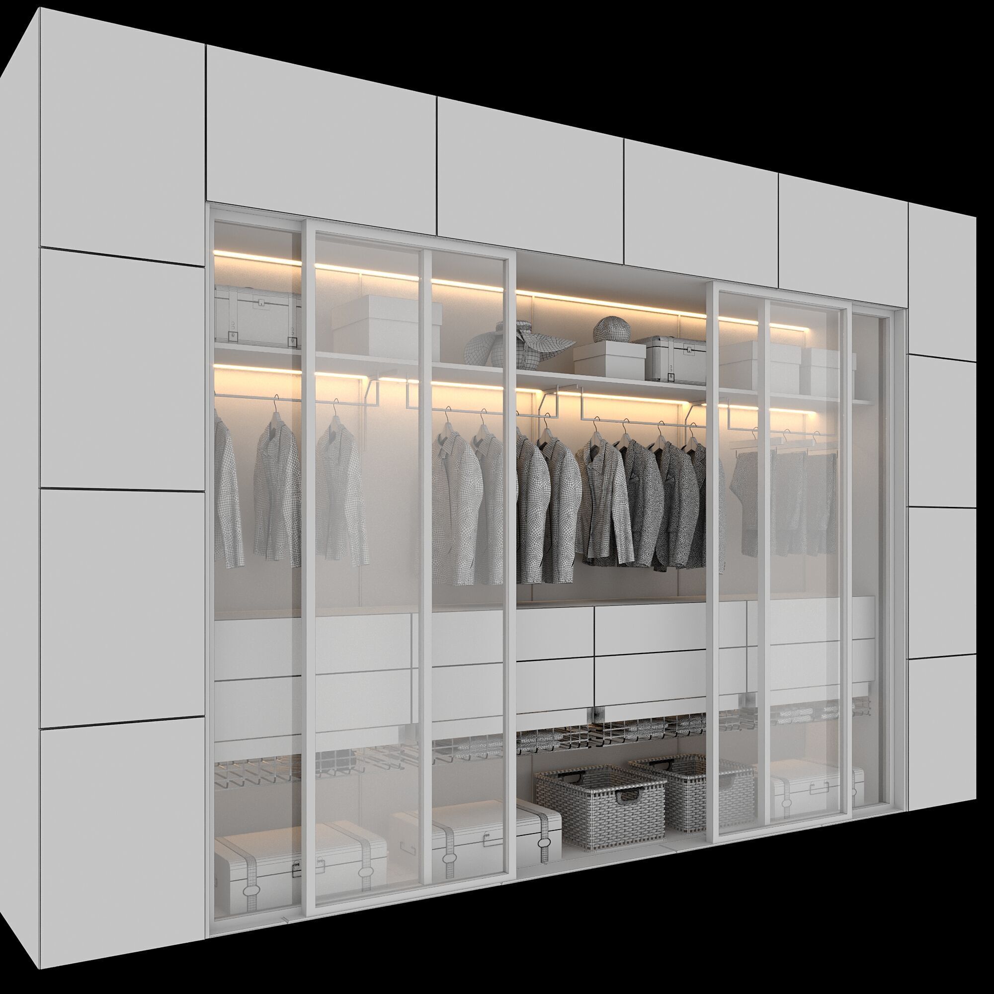 WARDROBE NO20 A 3D model_8
