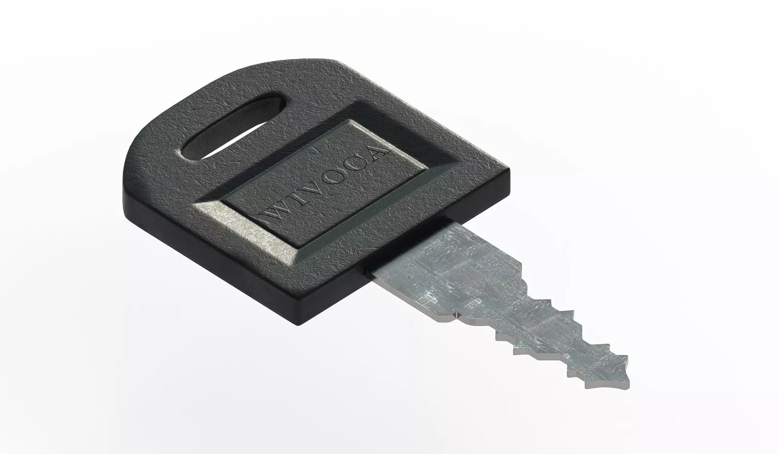 Black Key 3D model_0