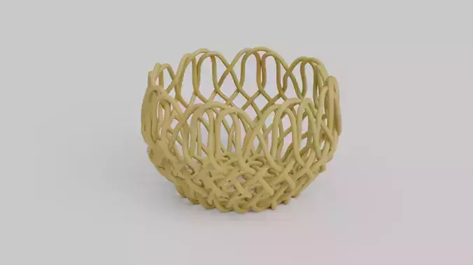Wicker Bowl