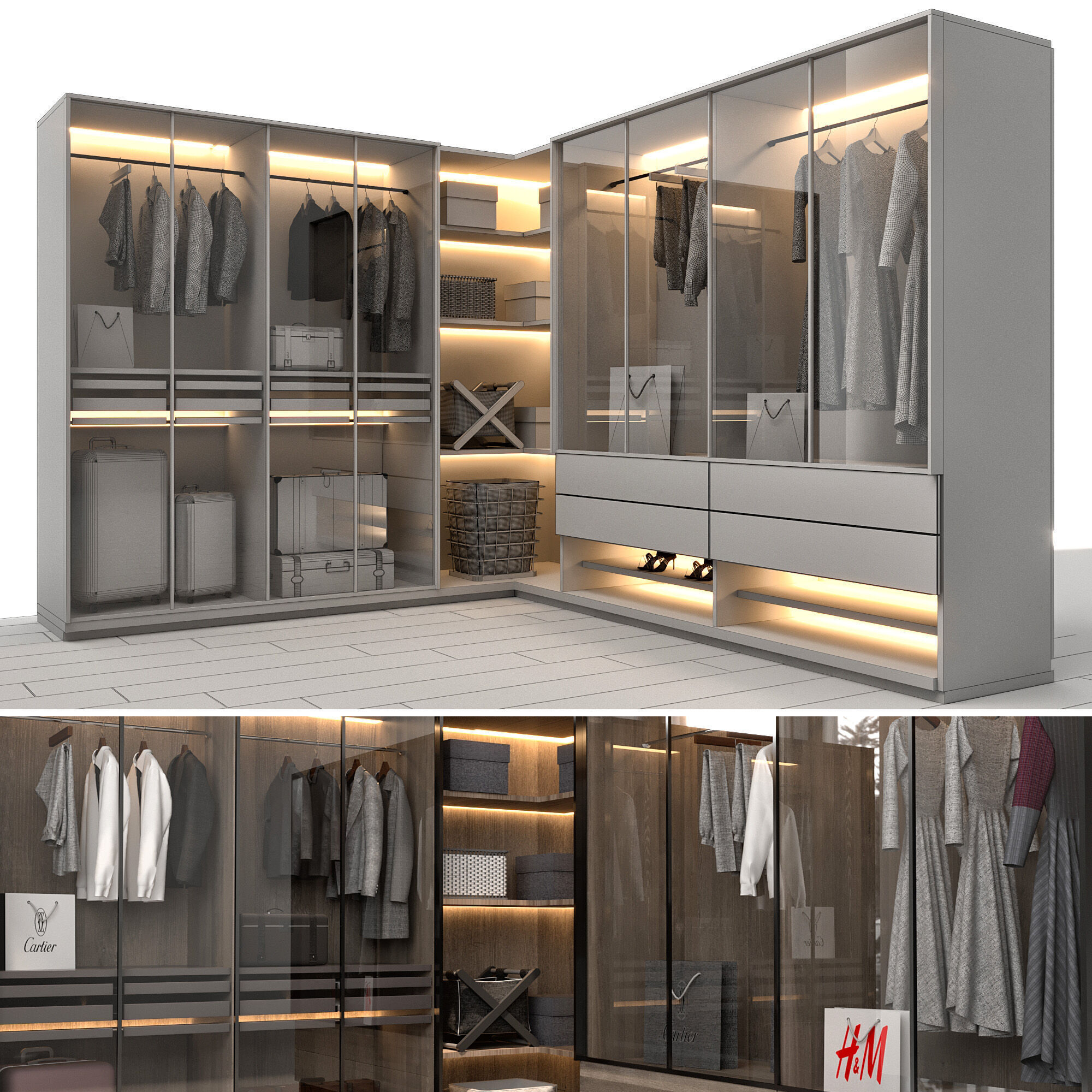 WARDROBE NO14 A 3D model_11