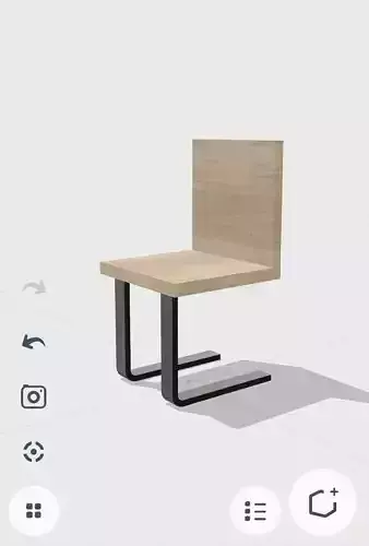 Modern chair  3D print model