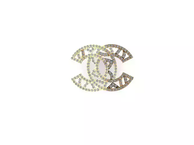 CC Diamond Pendant AI00045E 3D print model CC Diamond Pendant AI00045E 3D print model