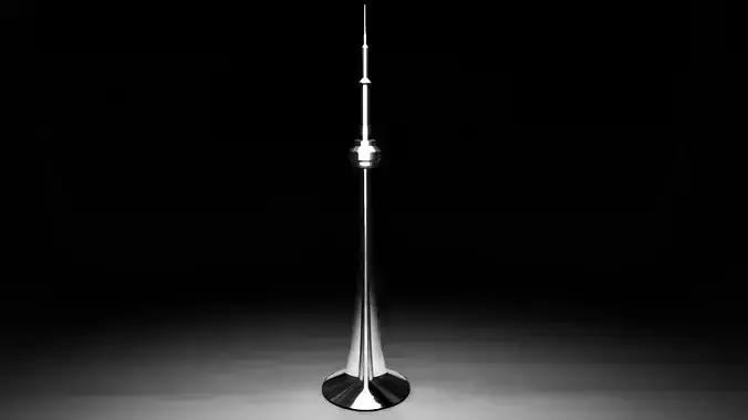 CN Tower 3D print model