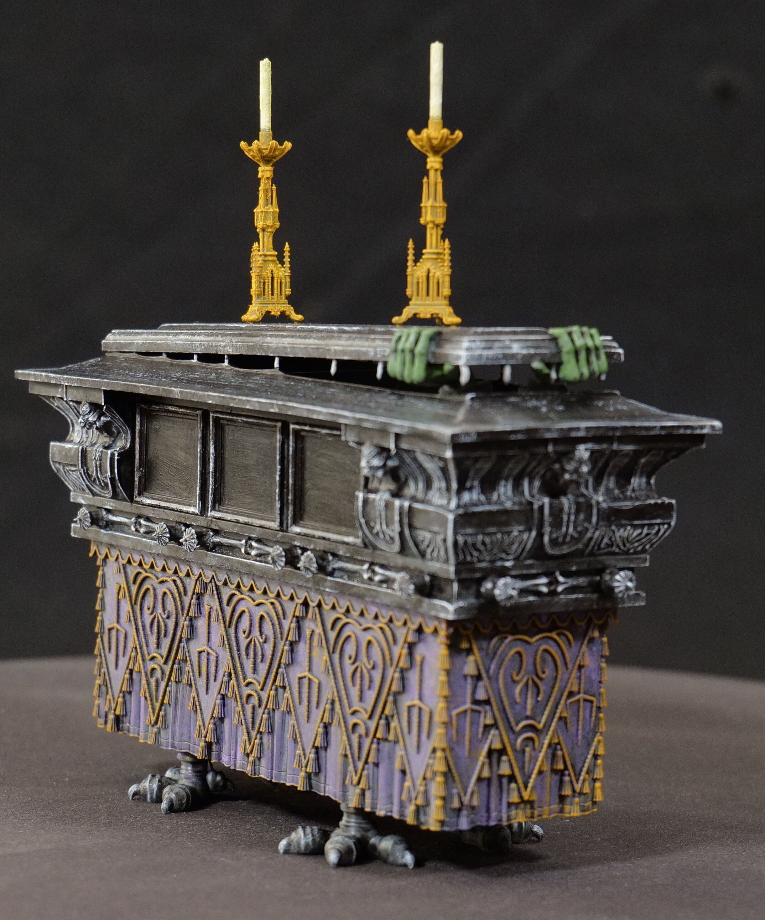 Haunted Mansion Conservatory Coffin 3D print model_4