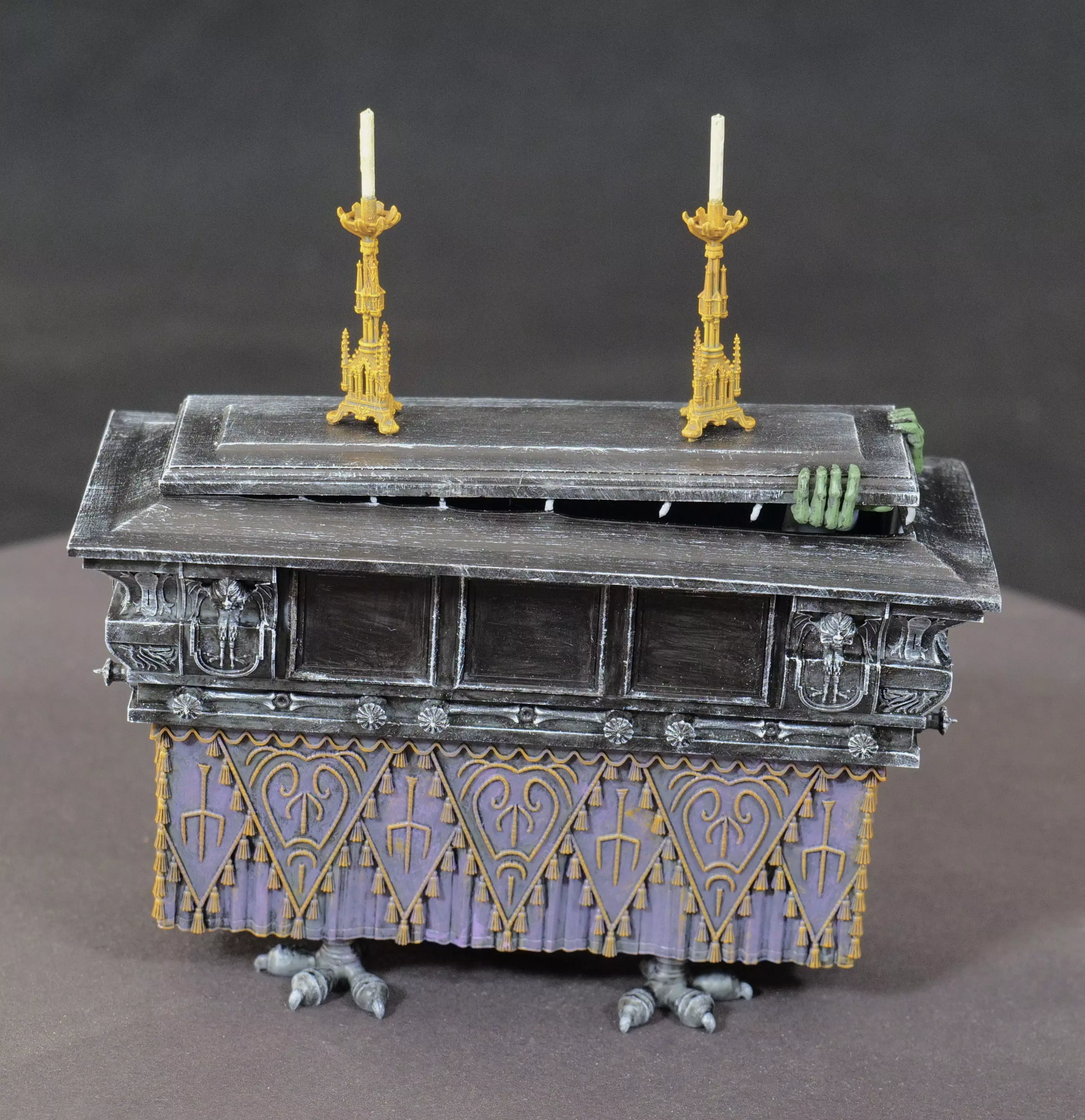 Haunted Mansion Conservatory Coffin 3D print model_0