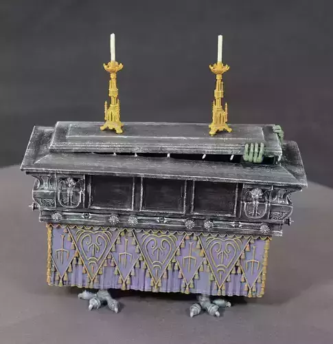 Haunted Mansion Conservatory Coffin