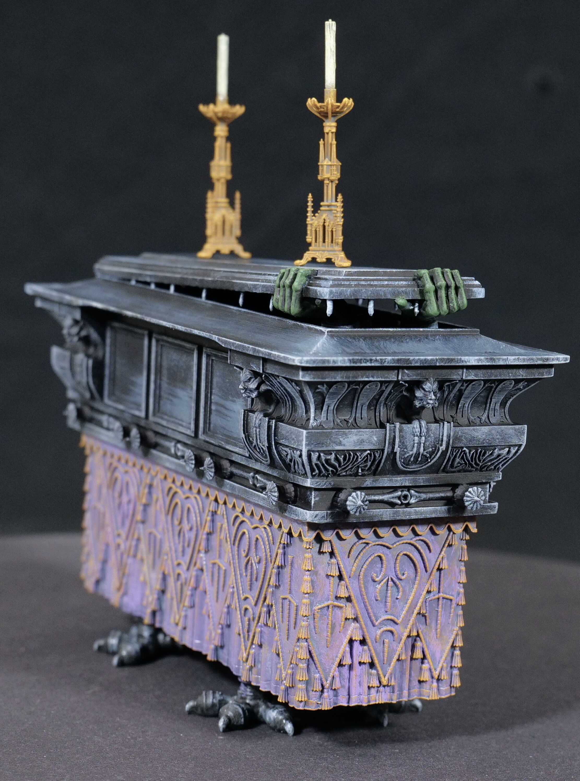 Haunted Mansion Conservatory Coffin 3D print model_7