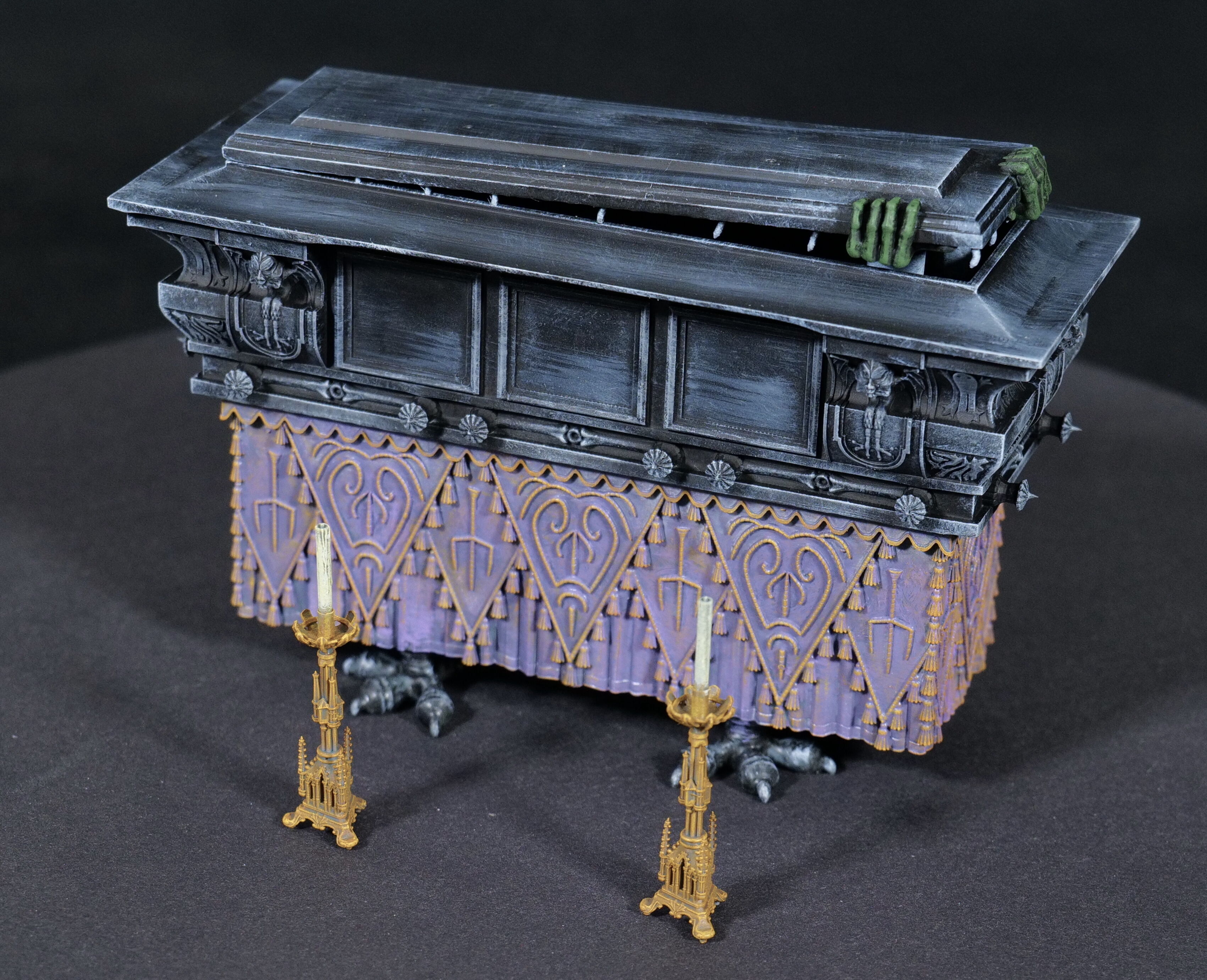 Haunted Mansion Conservatory Coffin 3D print model_5