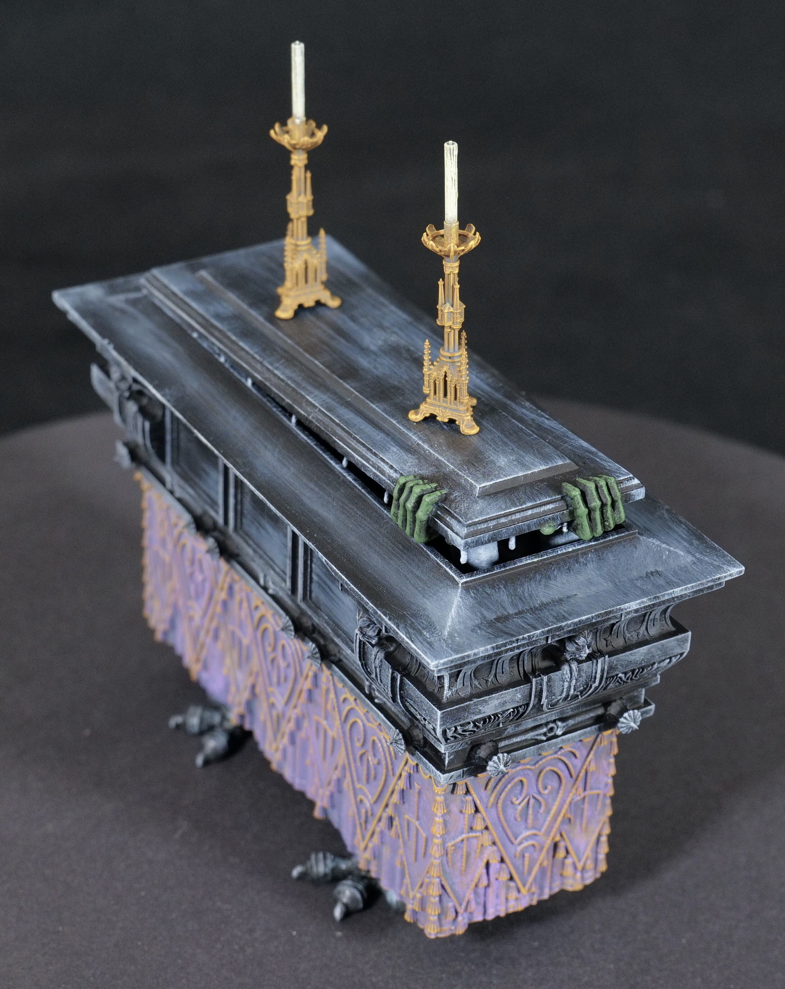 Haunted Mansion Conservatory Coffin 3D print model_6