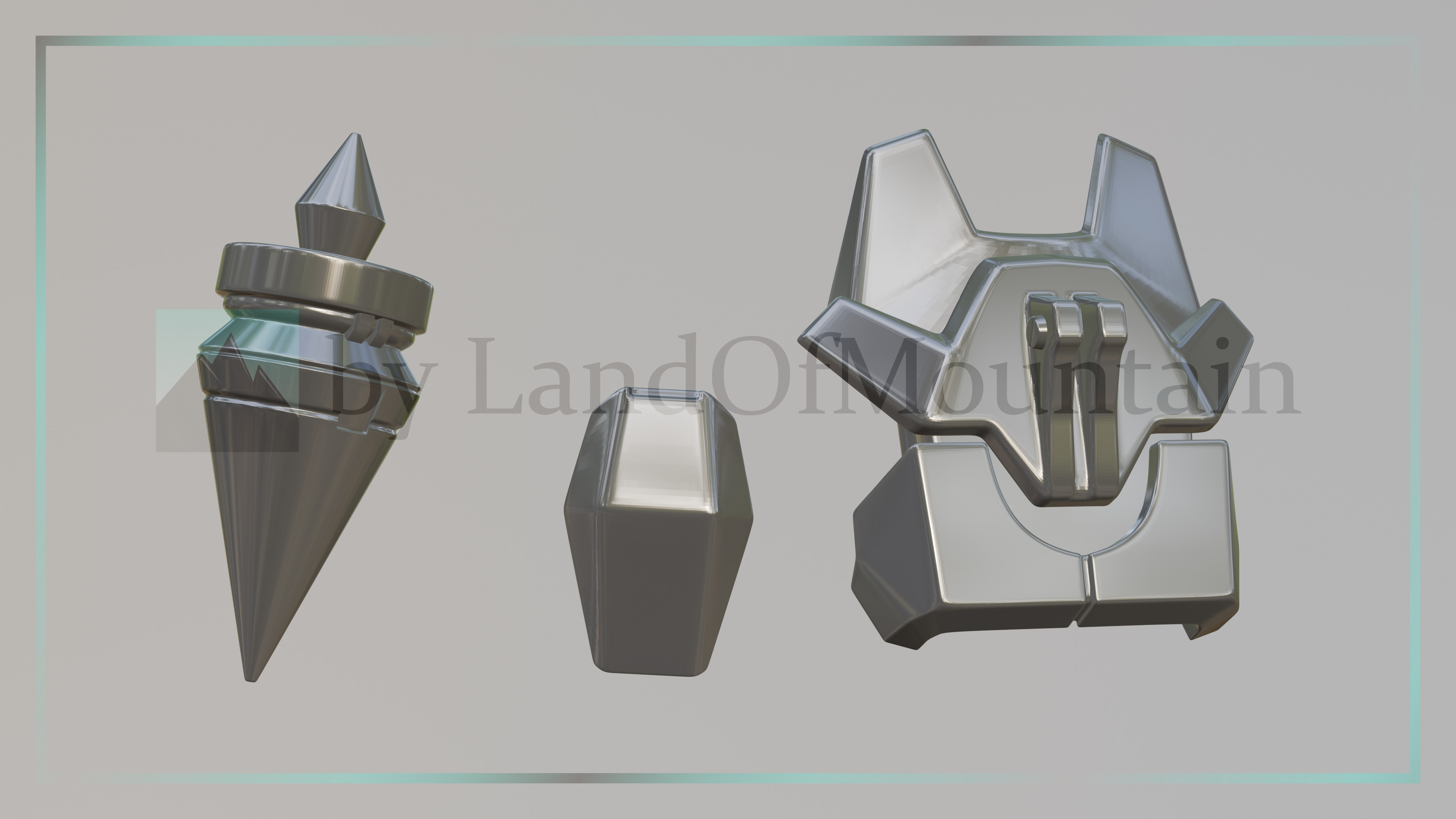 Zenless Zone Zero - Komano Manato Accessories 3D print model_4